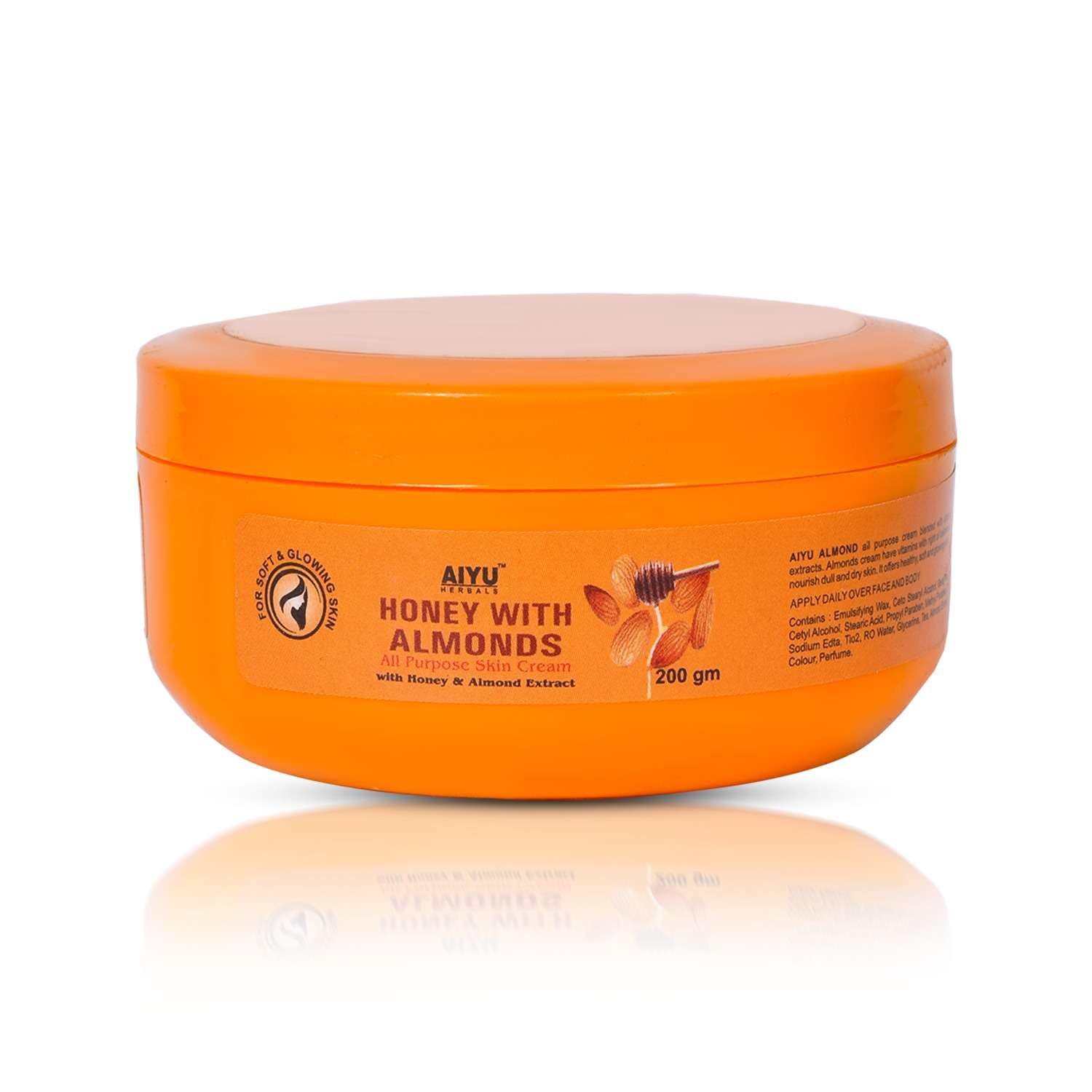 Honey & Almond All Purpose Skin Cream – 200g