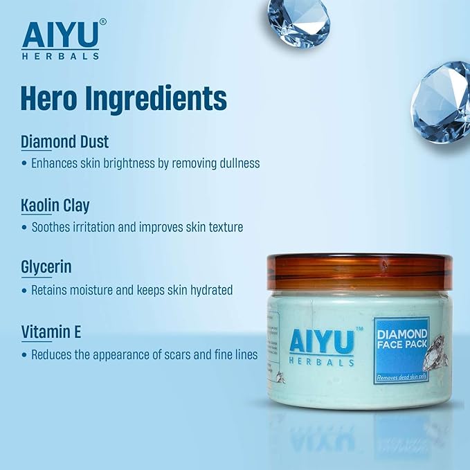 Diamond Face Pack - (250GM)
