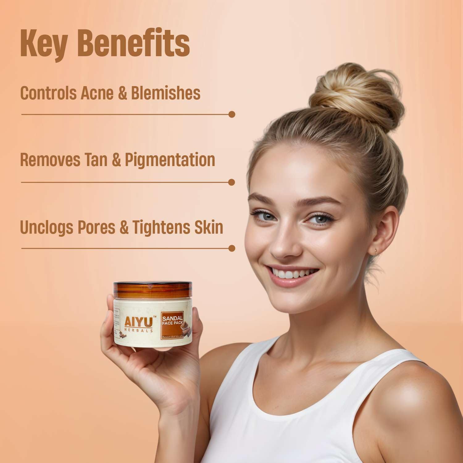 Sandal Natural Face Pack - 250g