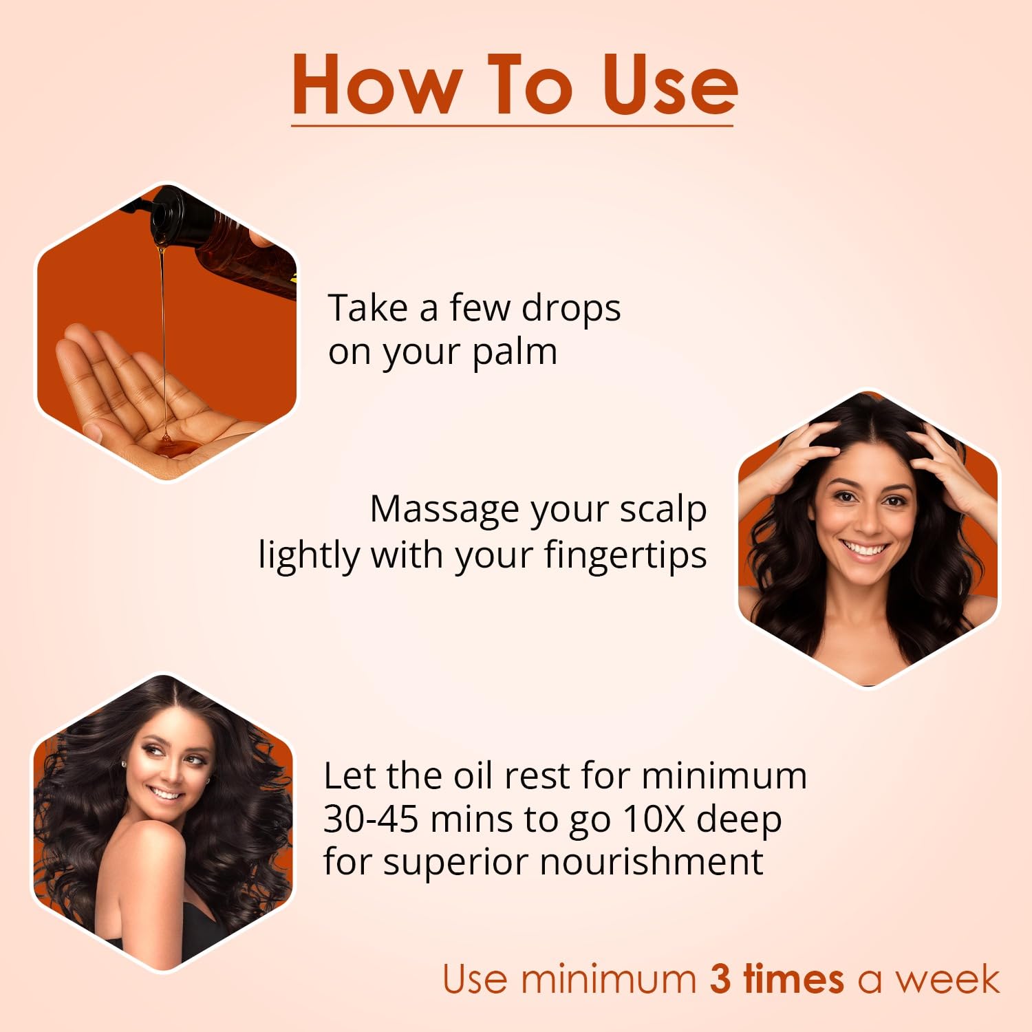 Natural Hair Oil With 21 Ayurvedic Herbs - 200ml