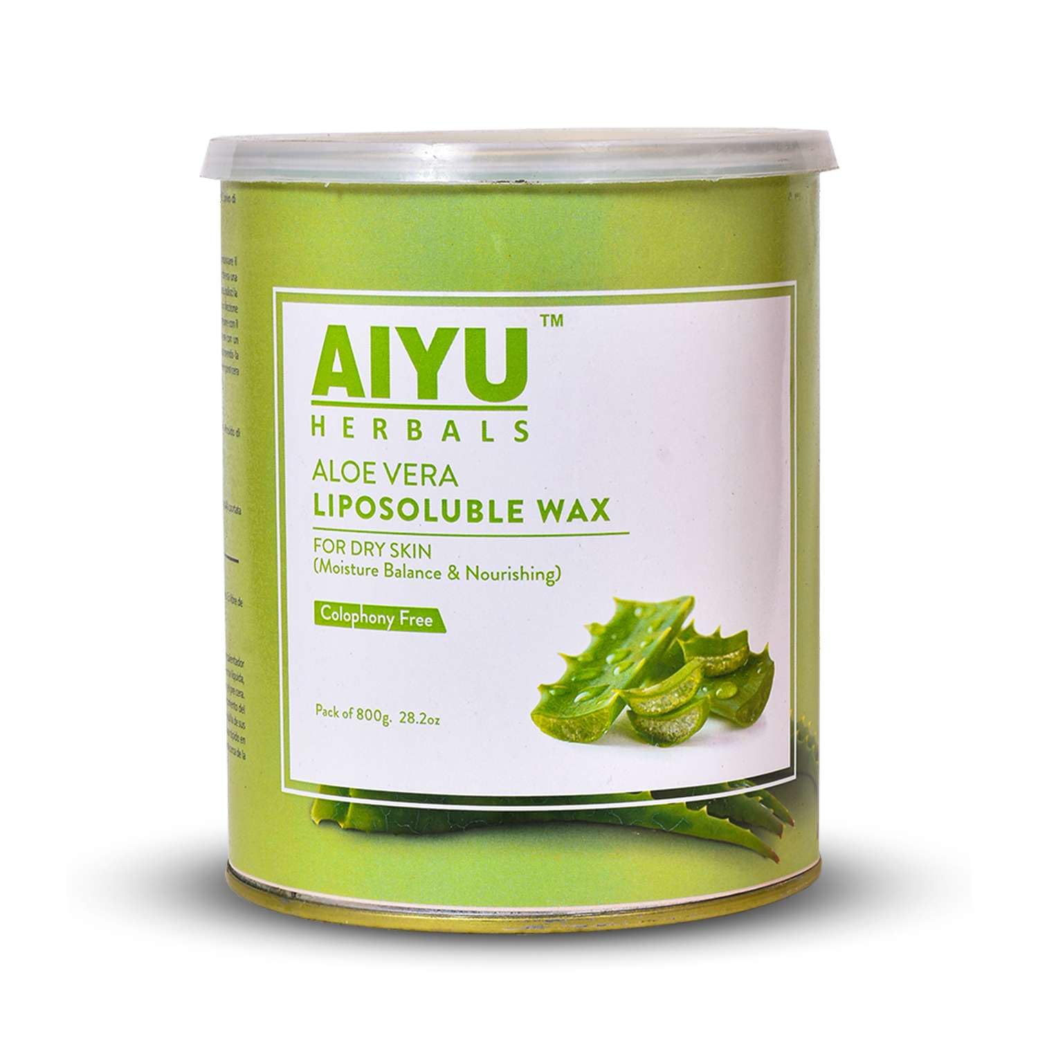 Aloe Vera Liposoluble Wax – Hydrating & Gentle Hair Removal (800g)