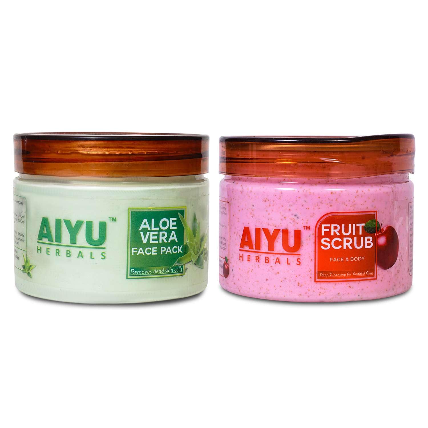 Aloe Vera & Fruit Face Pack + Scrub