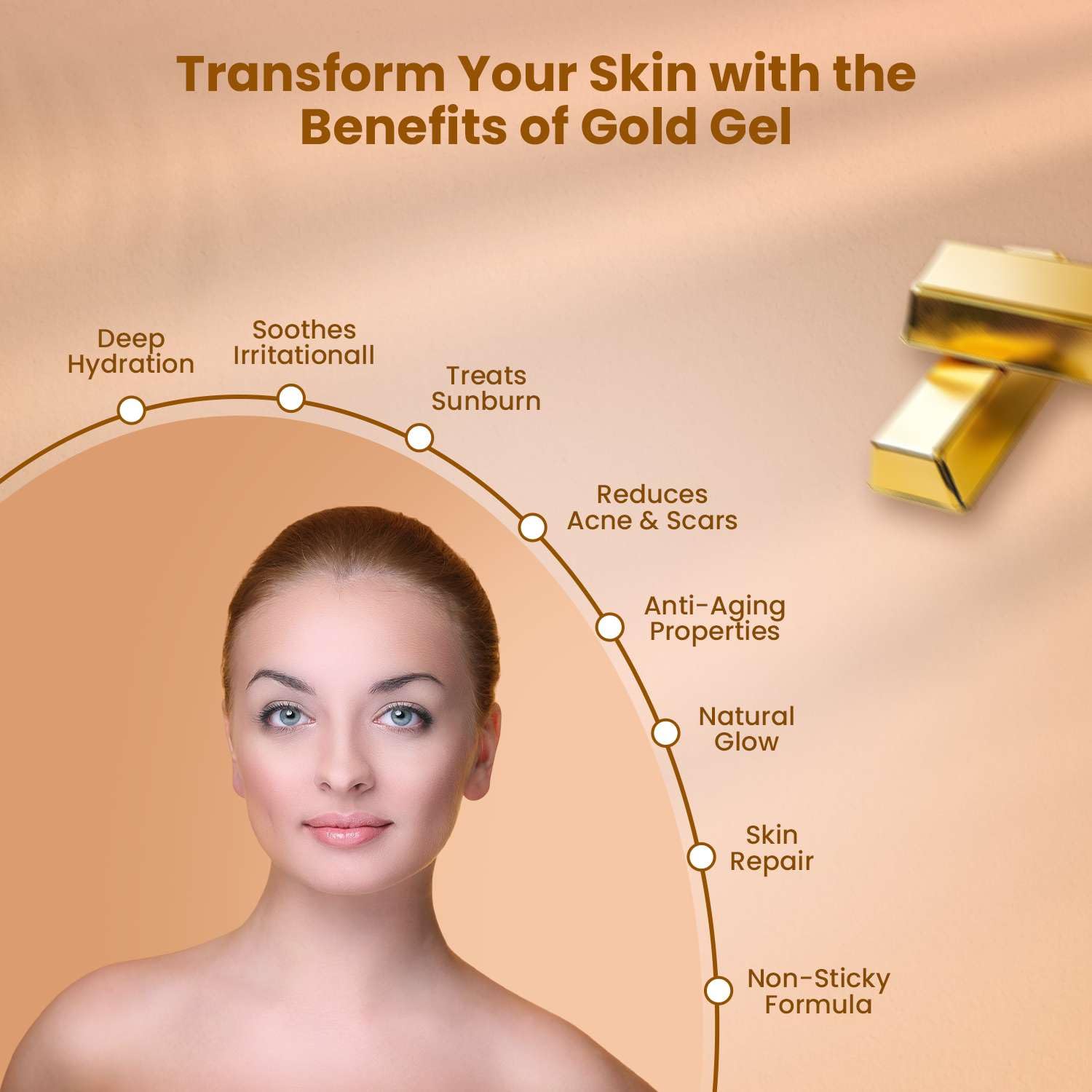 Gold Face Gel – (250 GM)