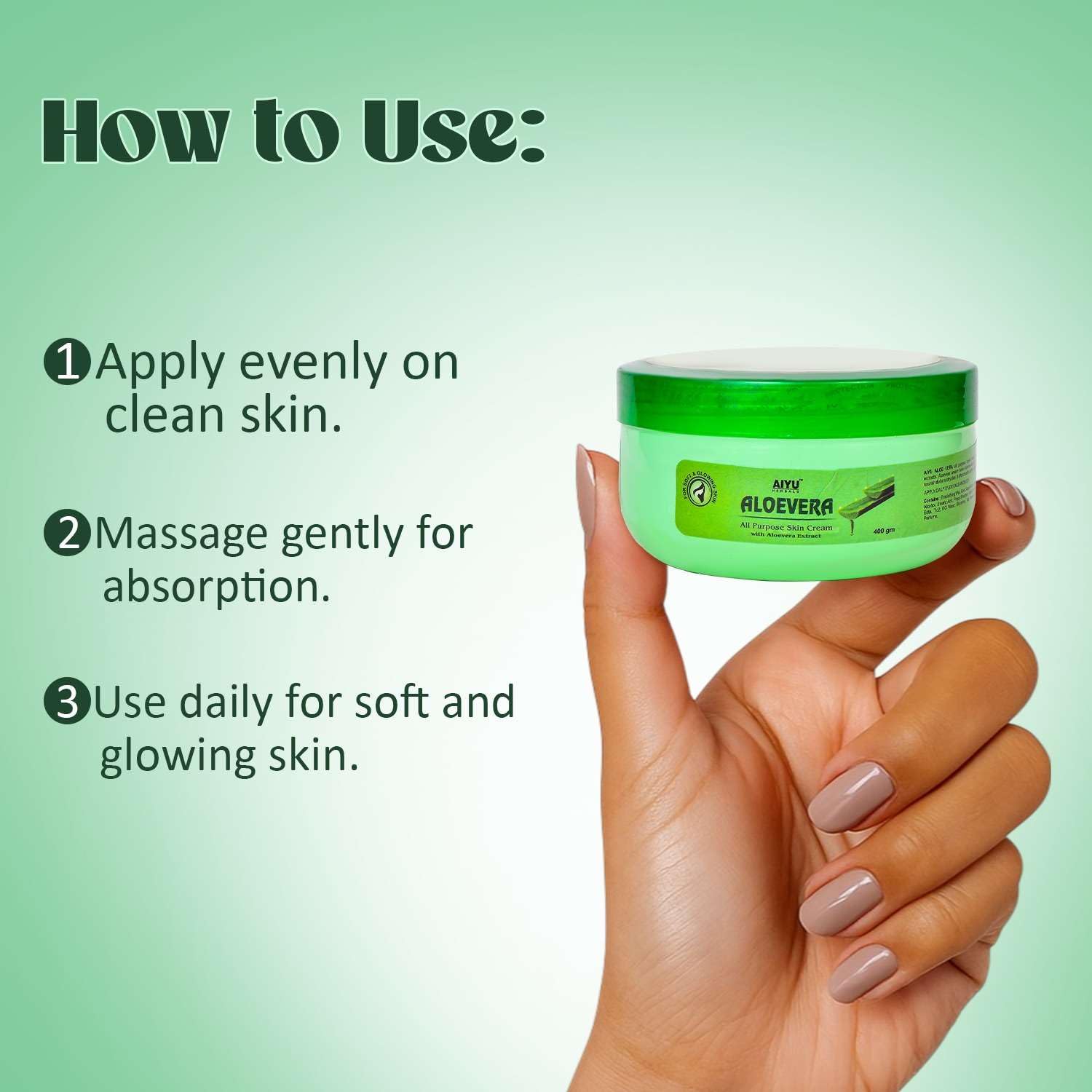 Aloe Vera All Purpose Skin Cream – 400g