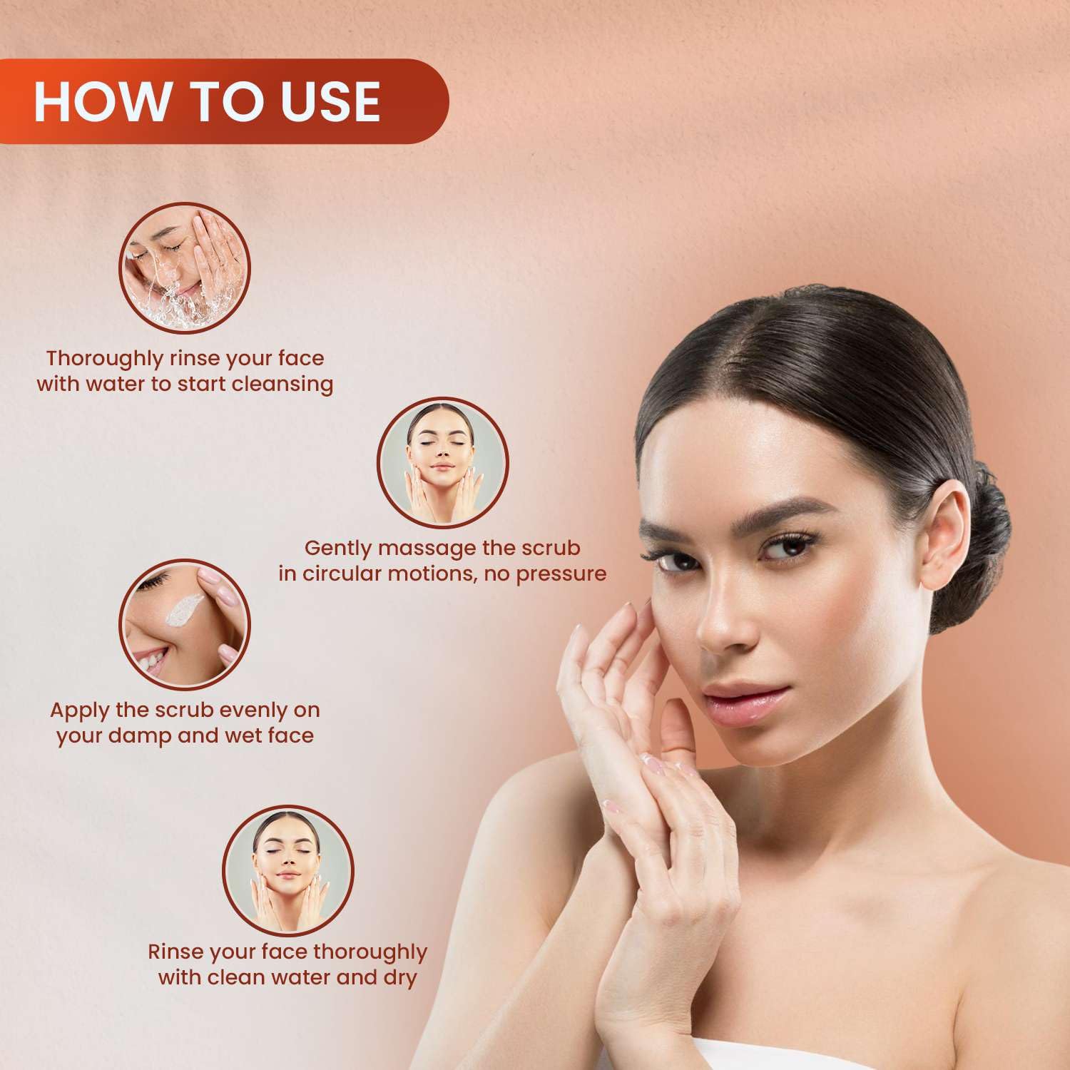 Haldi Chandan Face & Body Scrub –  (250gm)