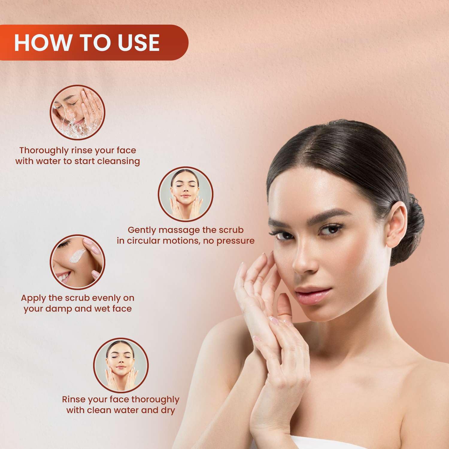 Apricot Scrub for Face & Body – (250g)