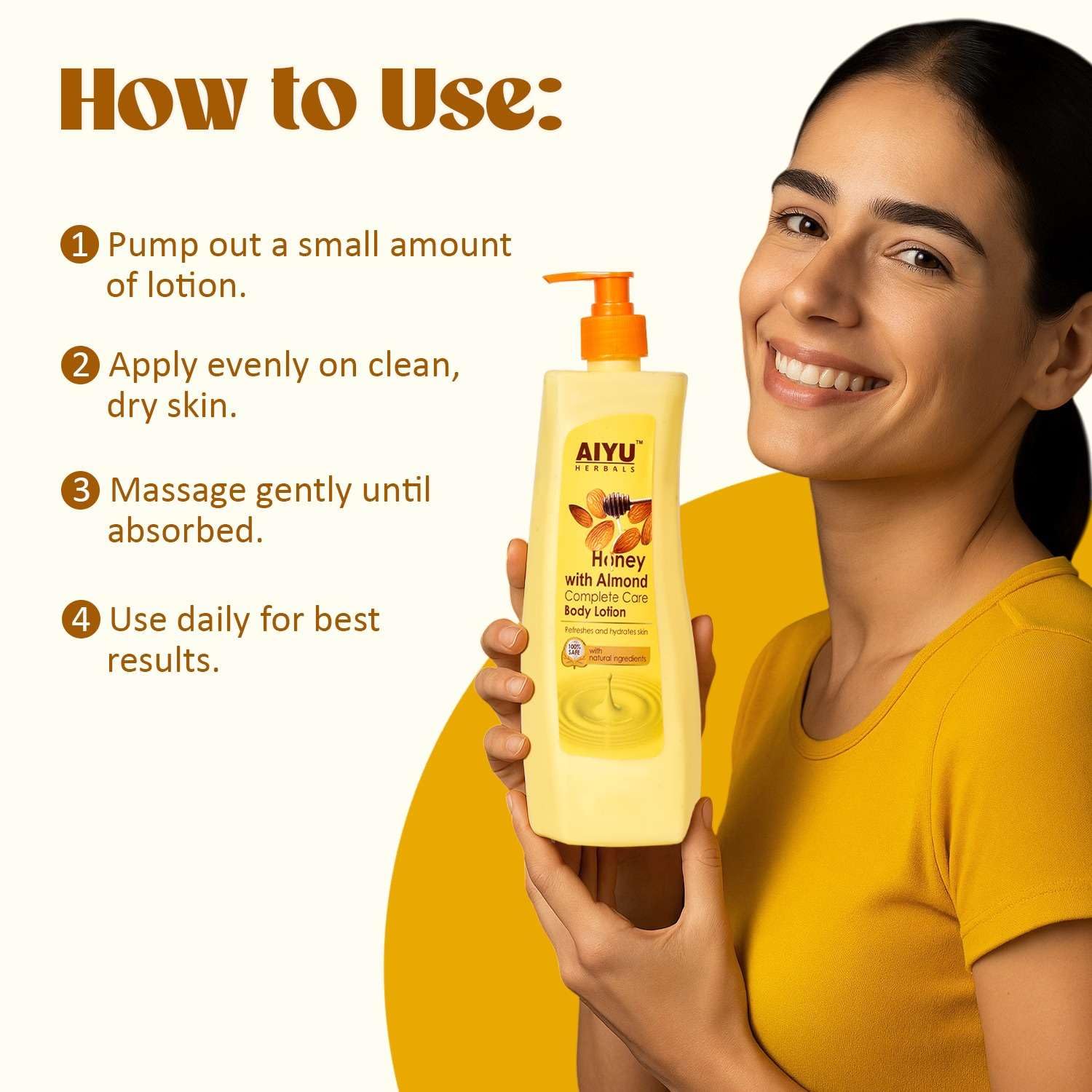 Honey & Almond Complete Care Body Lotion – 500ml