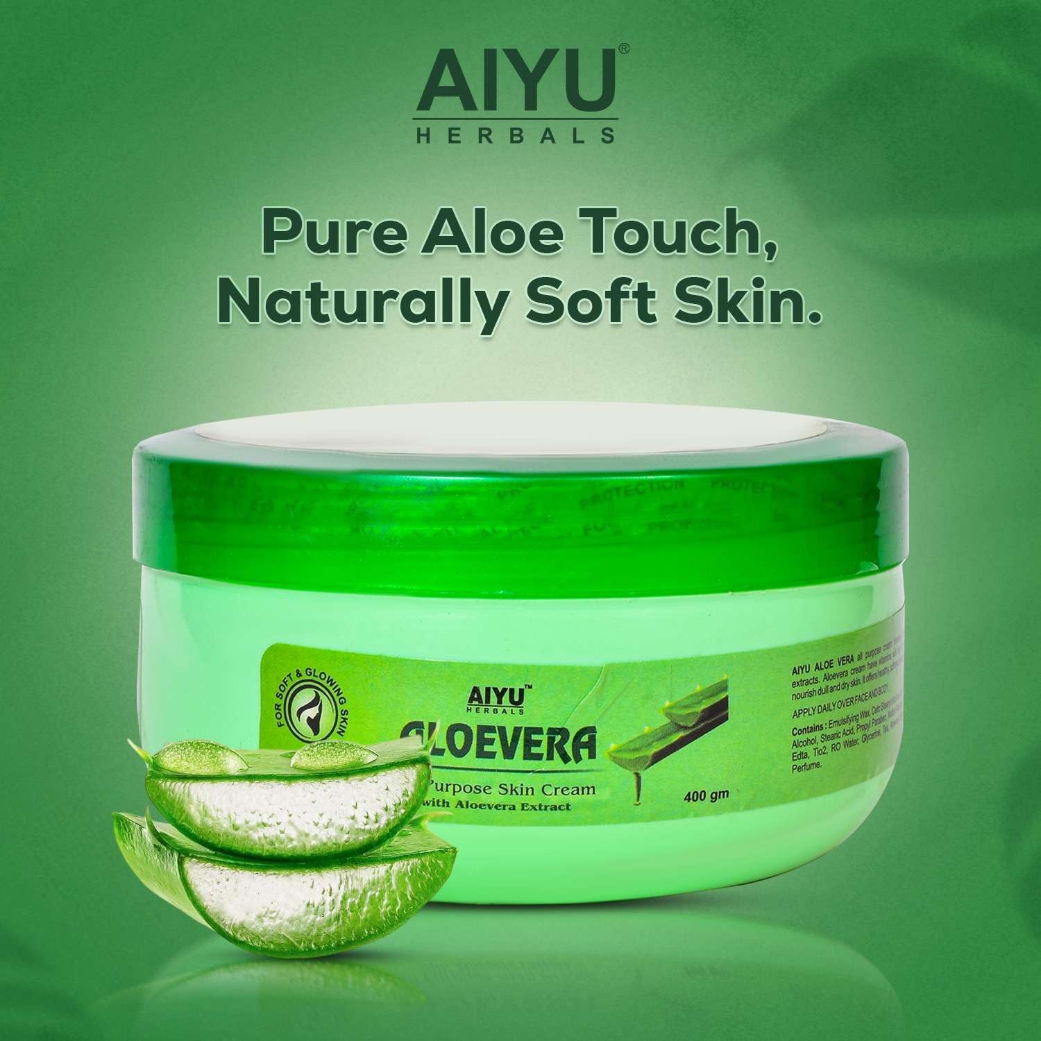 Aloe Vera All Purpose Skin Cream – 400g
