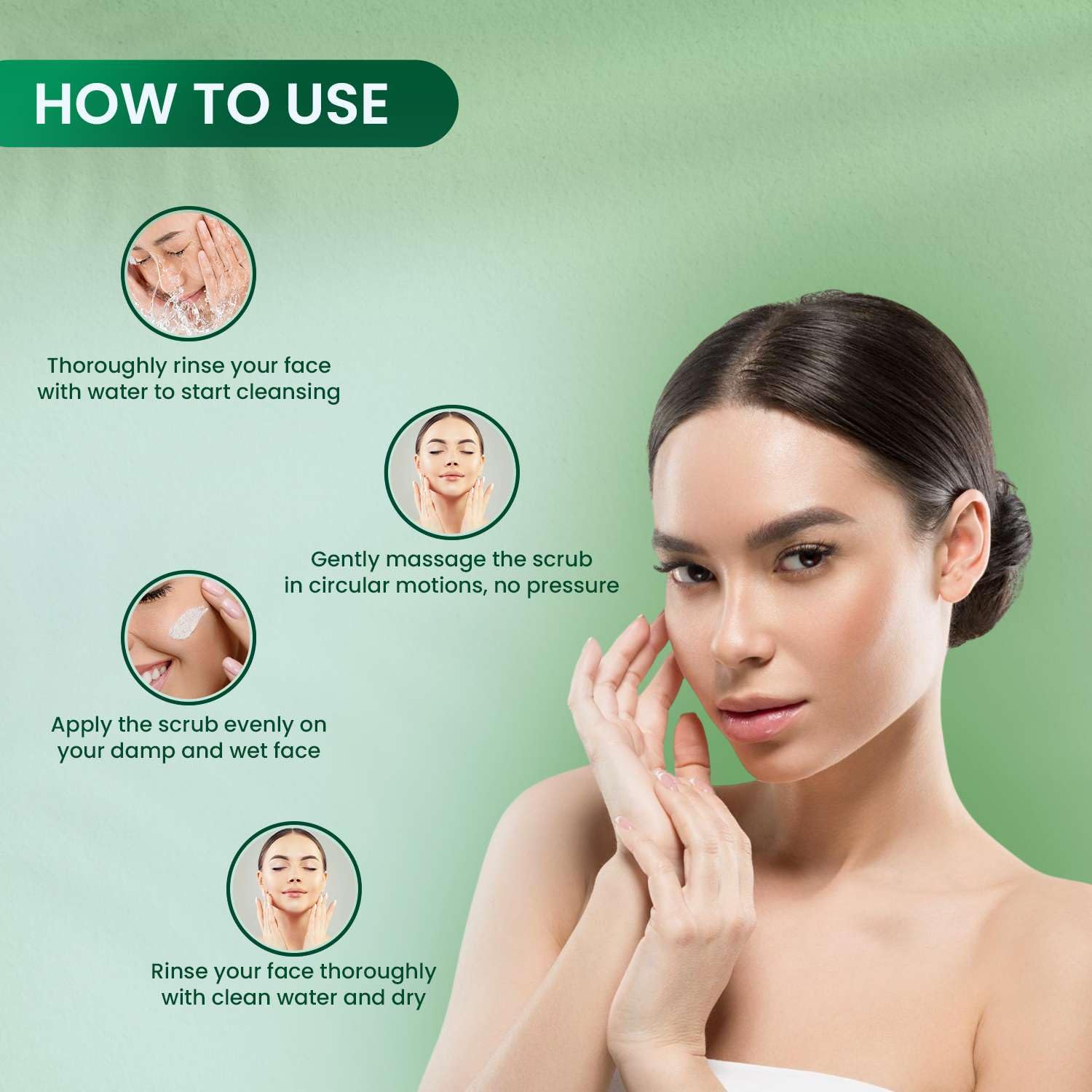 Aloe Vera Scrub for Face & Body – (250g)