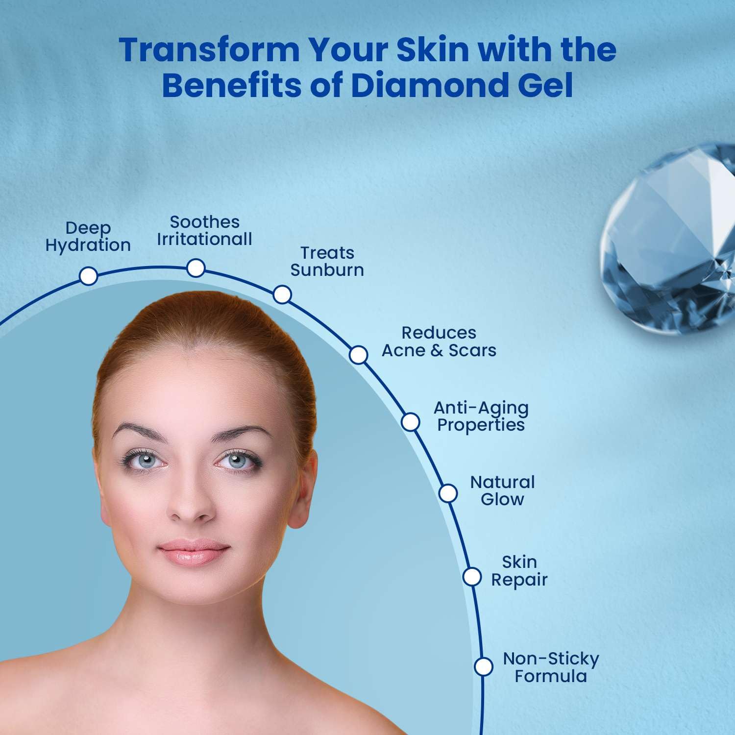 Diamond Face Gel - 250g