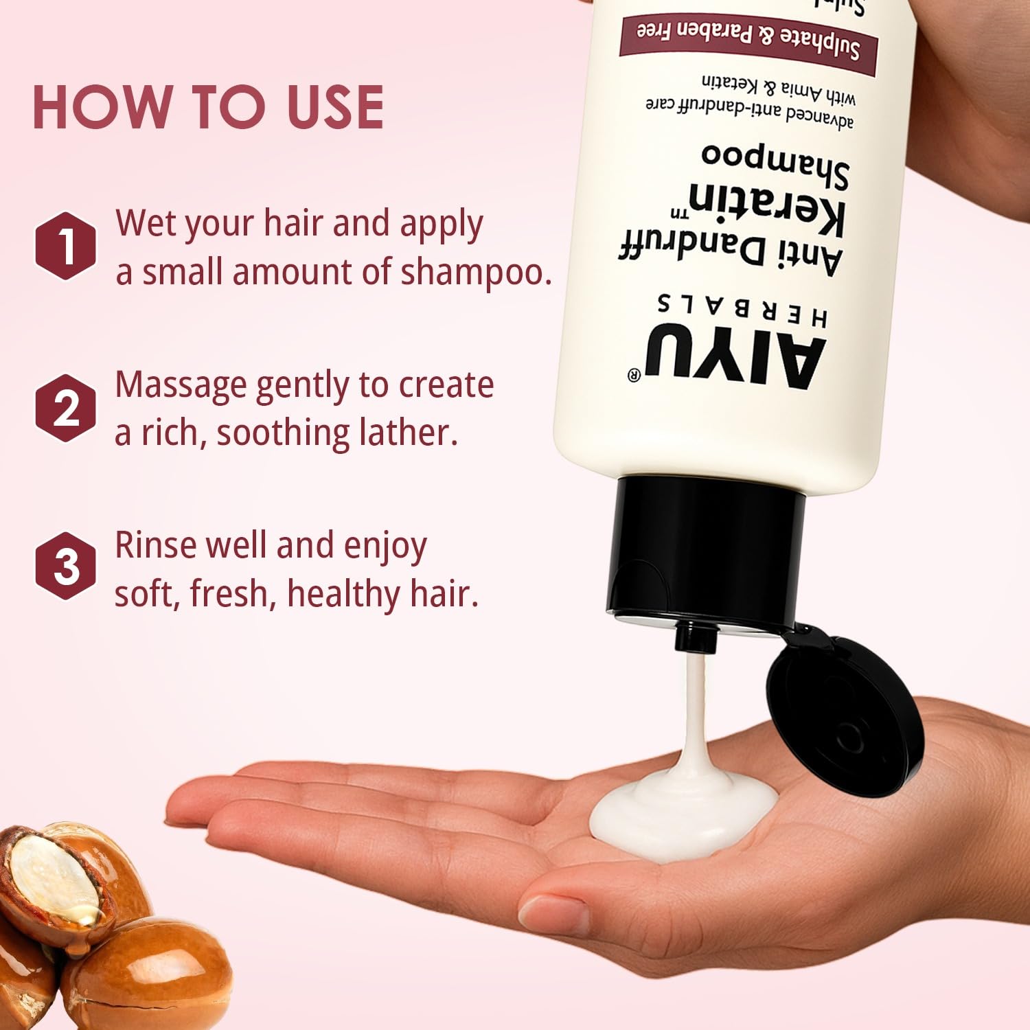 Anti-Dandruff Keratin Shampoo - 250ml