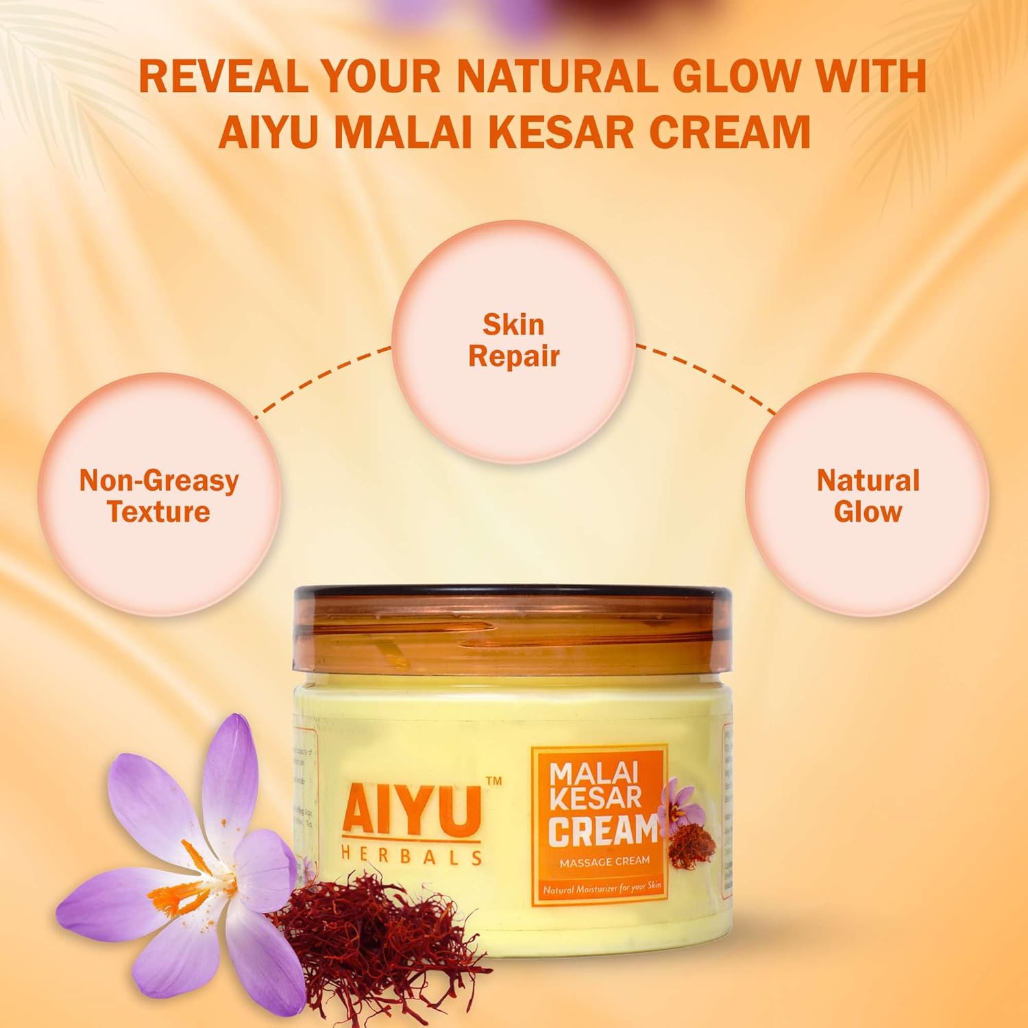 マジョ　クリーム　AYU Malai Kesar Cream – (250g) – Aiyu